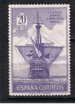 Stamps Spain -  Edifil  536  Descubrimiento de América.  