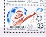 Stamps Spain -  Edifil  2662  Copa Mundial de Fútbol España ´82.  