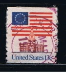 Stamps United States -  Bandera