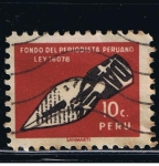 Stamps Peru -  Fondo del periodista Peruano