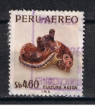 Stamps Peru -  Cultura Mazca