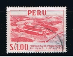 Stamps Peru -  Fortaleza de Paramonga.  Ruinas Incas.