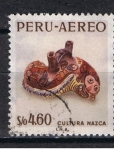 Stamps Peru -  Cultura Mazca