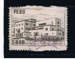 Stamps Peru -  Hotel para turistas  Tacna 1951