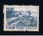 Stamps Peru -  Matar-Ani  Nuevo puerto comercial del sur.