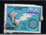 Stamps Peru -  Central hidroeléctrica Huinco  240.000 KW.