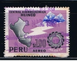 Stamps Peru -  Central hidroeléctrica Huinco  240.000 KW.