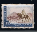 Stamps Peru -  Exposición Peruana París  V 1958