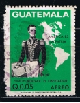 Stamps Guatemala -  Simón Bolivar el Libertador.  América es mi Patria