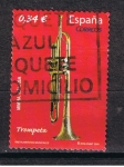 Stamps Spain -  Rdifil  4549  Instrumentos musicales.  