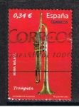 Stamps Spain -  Rdifil  4549  Instrumentos musicales.  