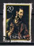 Stamps Spain -  Edifil  2667  Homenaje al Greco.  