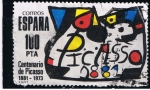 Stamps Spain -  Edifil  2609  Homenaje a Pablo Ruíz Picasso.  