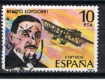 Stamps Spain -  Edifil  2596  Pioneros de la Aviación.  