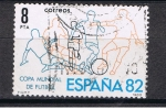 Stamps Spain -  Edifil  2570  Campeonato Mundial de Fútbol España´82.  