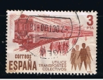 Stamps Spain -  Edifil  2560   Utilice transportes colectivos.  