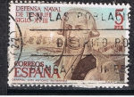 Stamps Spain -  Edifil  2536  Defensa Naval de Tenerife. Siglo XVIII.  