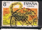 Stamps Spain -  Edifil  2533  Fauna. Invertebrados.  