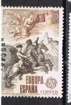 Stamps Spain -  Edifil  2520  Europa-CEPT. Historia del Servicio de Correos y Telégrafos.  