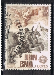 Stamps Spain -  Edifil  2520  Europa-CEPT. Historia del Servicio de Correos y Telégrafos.  