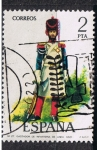 Stamps Spain -  Edifil  2351  Uniformes militares.  