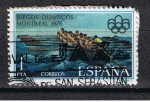 Stamps Spain -  Edifil  2340  XXi Juegos Olímpicos de Montreal.  