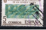 Stamps Spain -  Edifil  2324  Bicentenario de la Independencia de los Estados Unidos.  