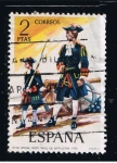 Stamps Spain -  Edifil  2198  Uniformes militares.  