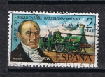 Stamps Spain -  Edifil  2173  125º Aniver. del Ferrocarril Barcelona-Mataró.  