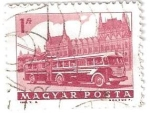 Stamps : Europe : Hungary :  magyar posta 1 ft