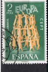 Stamps Spain -  Edifil  2090 Europa CEPT.  