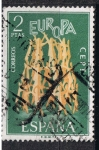 Stamps Spain -  Edifil  2090 Europa CEPT.  