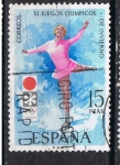 Stamps Spain -  Edifil  2075  XI Juegos Olímpicos de Invierno en Sapporo.  