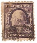 Stamps : America : United_States :  Presidente George Washington