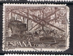 Stamps Spain -  Edifil  2056  IV Cente. de la Batalla de Lepanto.  