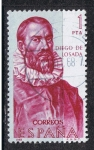 Stamps Spain -  Edifil  1890  Forjadores de América.  