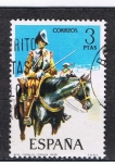 Stamps Spain -  Edifil  2169  Uniformes militares.   