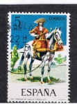 Stamps Spain -  Edifil  2170  Uniformes militares.   