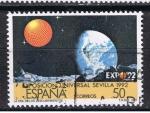 Stamps Spain -  Edifil  2876 A   Exposición Universal de Sevilla EXPO´92.  