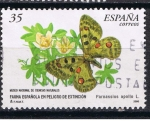 Stamps Spain -  Edifil  3694  Fauna española en peligro de extinción. Mariposas.  