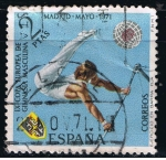 Stamps Spain -  Edifil  2035  IX  Campeonato europeo de gimnasia masculina.  