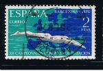 Stamps Spain -  Edifil  1989  XII Campeonatos europeos de natación, saltos y waterpolo.  