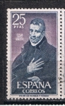 Stamps Spain -  Edifil  1961  Personajes Españoles.  