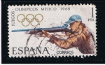 Stamps Spain -  Edifil  1885  XIX Juegos Olímpicos en Méjico.  