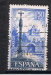 Stamps Spain -  Edifil  1834  Monasterio de Veruela.  