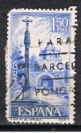 Stamps Spain -  Edifil  1834  Monasterio de Veruela.  