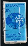 Stamps Spain -  Edifil  1817  Congreso Internacional del Frío.  