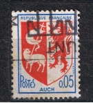 Stamps France -  Escudo de Auch