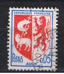 Stamps France -  Escudo de Auch