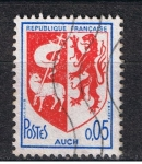 Stamps France -  Escudo de Auch